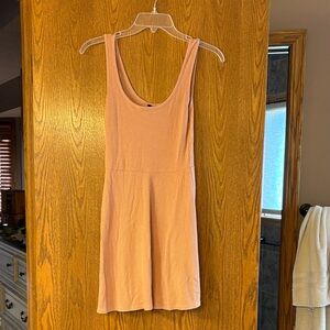 Forever 21 Tan Ribbed Knit Top